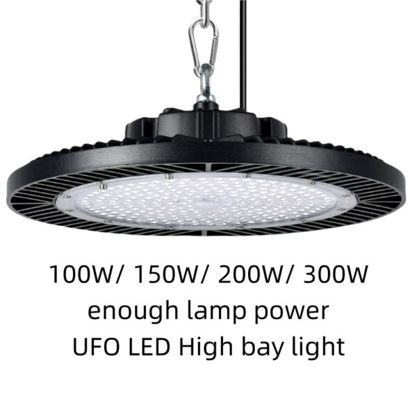 100W 150W 200W 300W enough lamp power UFO LED high bay light