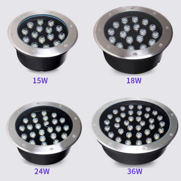 15W 18W 24W 36W underground light