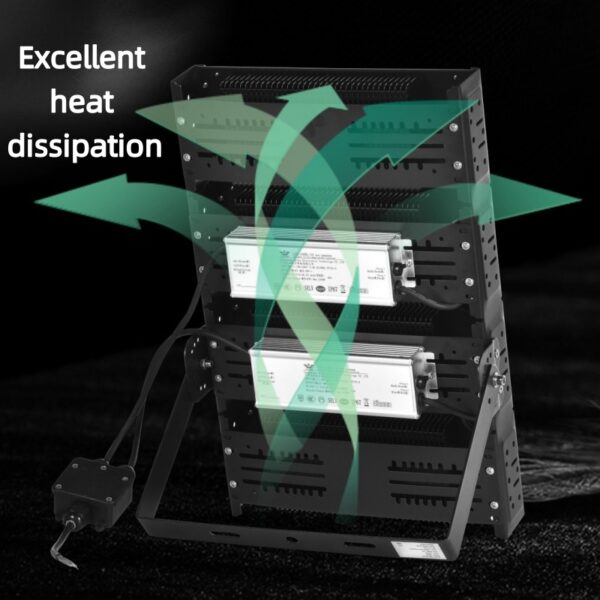 Excellent heat dissipation design of the led flood light